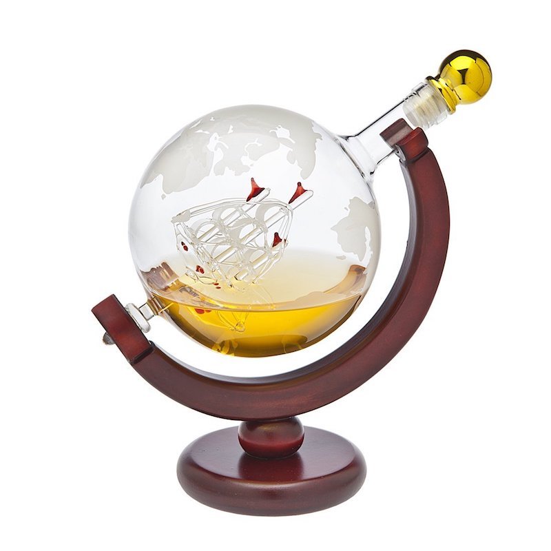 Whiskey Decanter Globe