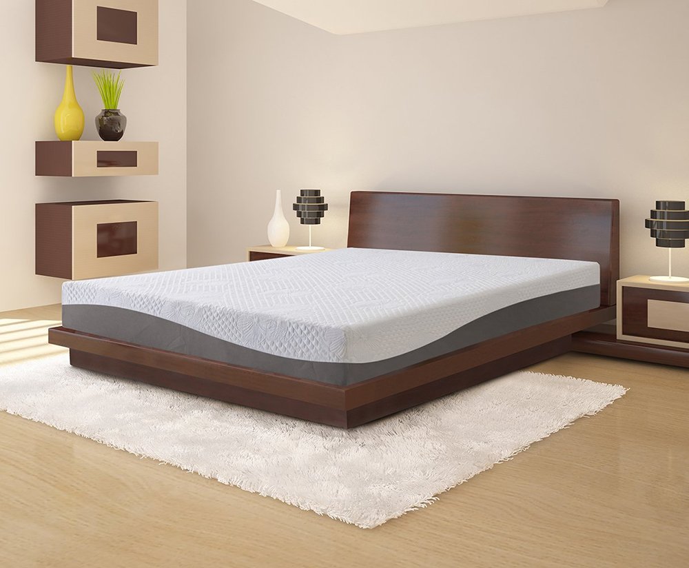 Olee Sleep 10-Inch Aquarius Memory Foam Mattress